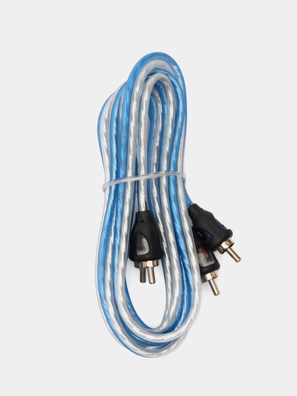 Провода для сабвуфера CrystalCarAudio BASE 2RCA 2 метра межблочные