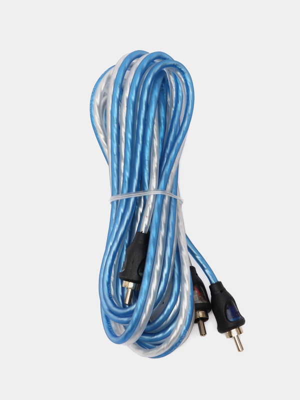 Провода для сабвуфера CrystalCarAudio BASE 2RCA 3 метра межблочные
