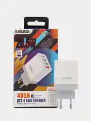 Блок питания, 4 входа USB, зарядник СЗУ 28,5W