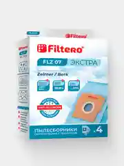 Мешки-пылесборники Filtero FLZ 07 Экстра для пылесосов Zelmer, Bork, 4 штуки