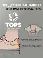Черный стельки для пятки "Подпяточник"