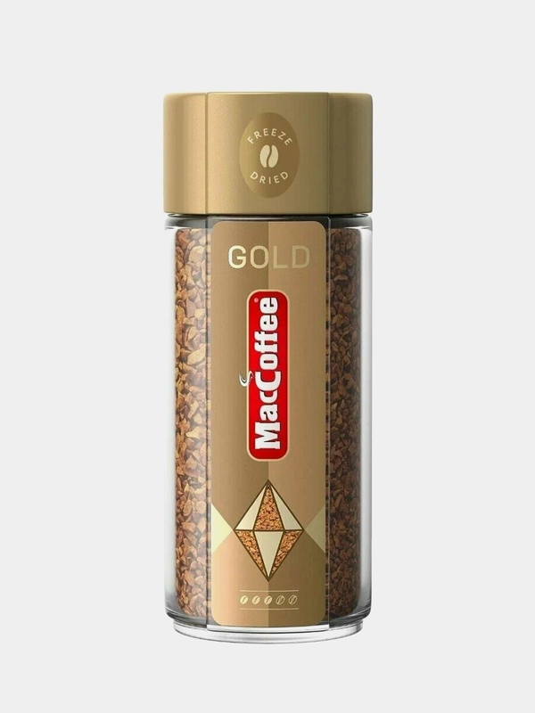 Кофе растворимый MacCoffee Gold, сублимированный, 100г