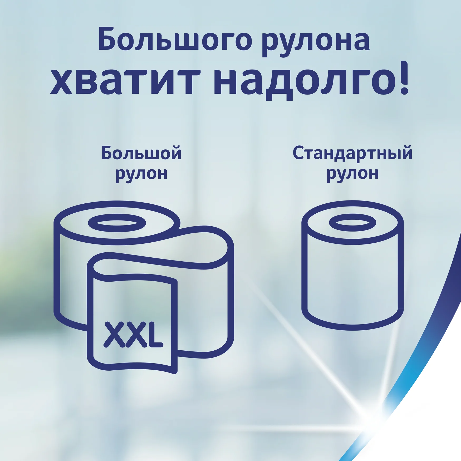Туалетная бумага Zewa Плюс XXL Цветы, 2 слоя, 6 рулонов