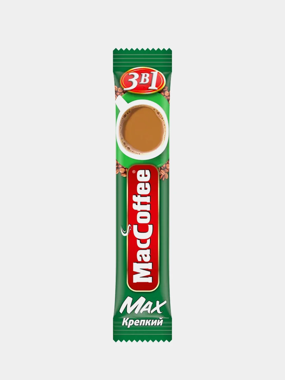 Кофейный напиток MacCoffee 3в1 Maх, Крепкий, 20 штук по 16г