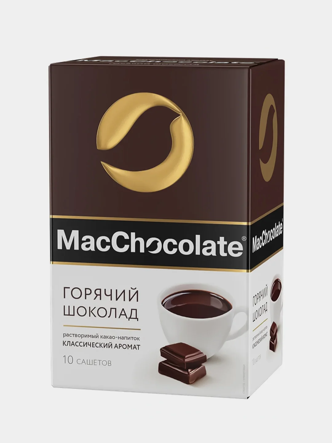 Горячий шоколад MacChocolate Классический, 10 штук по 20г
