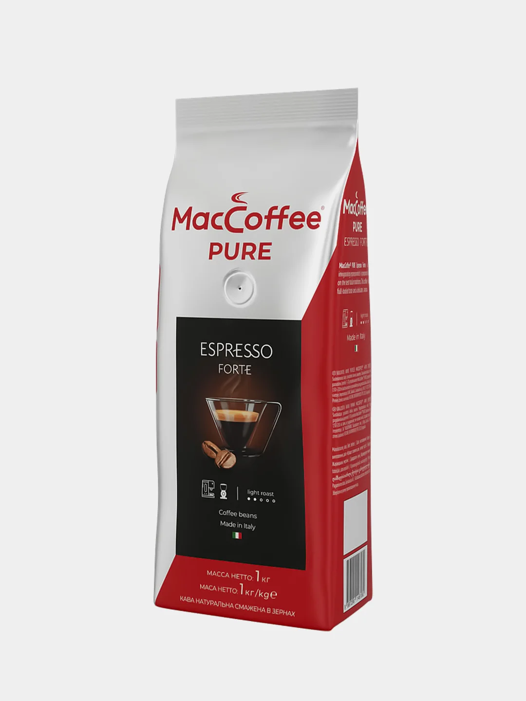 Кофе в зернах MacCoffee PURE Espresso Forte, 1 кг