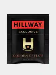 Чай черный байховый Hillway Golden Ceylon, 100 пакетиков по 2 г