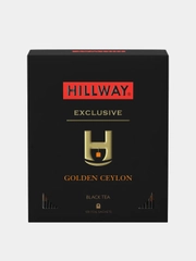 Чай черный байховый Hillway Golden Ceylon, 100 пакетиков по 2 г