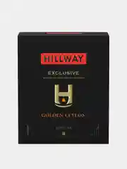Чай черный байховый Hillway Golden Ceylon, 100 пакетиков по 2 г