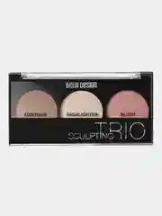 Набор для скульптурирования лица Belor Design Sculpting trio, тон 1, 10,9 г