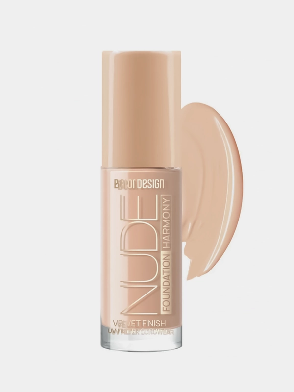 Крем тональный Belor Design Nude Harmony, тон 203 Medium beige, 33г