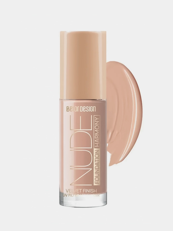 Крем тональный Belor Design Nude Harmony, тон 204 Natural, 33г