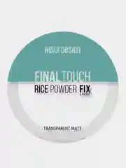 Пудра-фиксатор Belor Design Final touch, рисовая, 8,7г