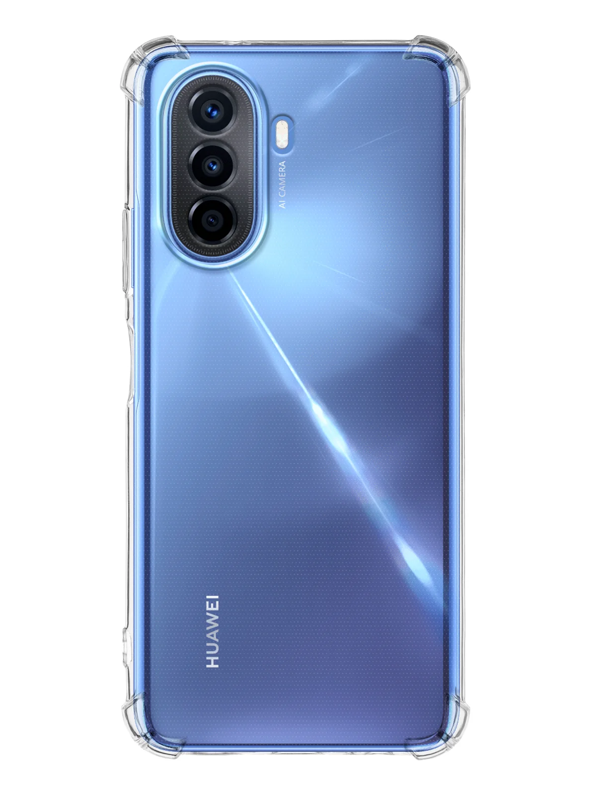 Прозрачный чехол для Huawei Nova 9 SE, Y90, Y70, Y70 Plus, Y71 противоударный силиконовый BROSCORP