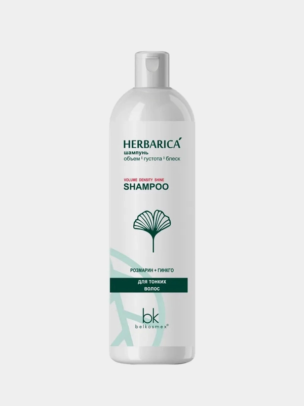 Шампунь BelKosmex Herbarica, для тонких волос, 400 г