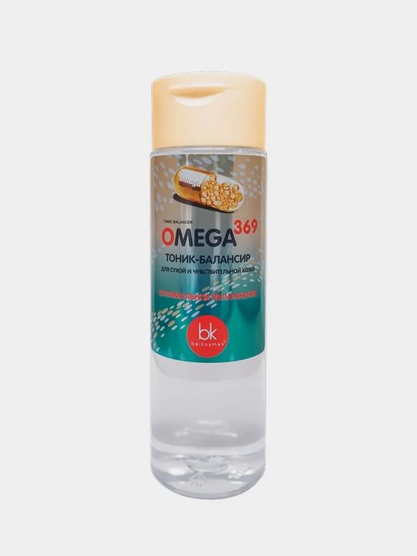 Тоник-балансир OMEGA 369 для сухой и чувствительной кожи 200мл BelKosmex