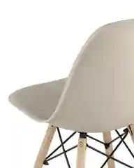 Бежевый стул для кухни обеденный DSW Style V, разборный фрейм (комплект 4 стула)