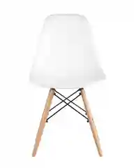 Бежевый стул для кухни обеденный DSW Style V, разборный фрейм (комплект 4 стула)