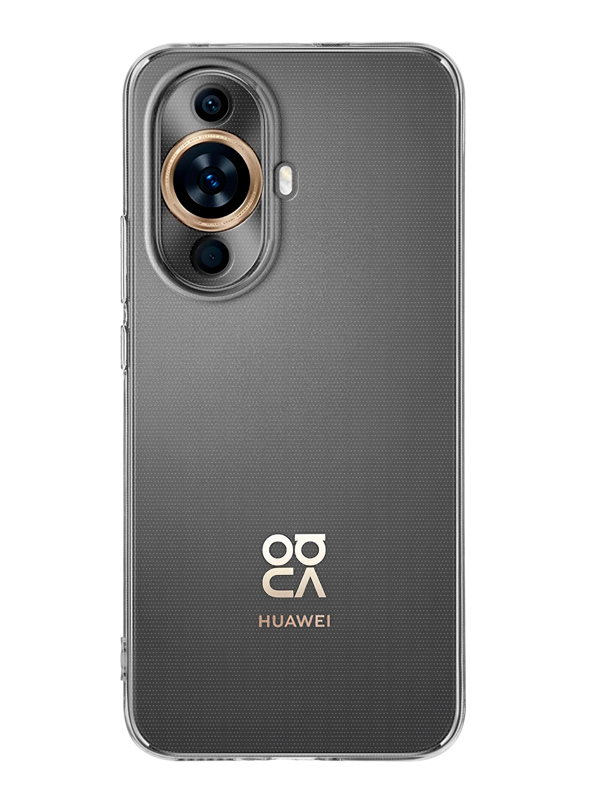 Прозрачный чехол для Huawei Nova 12S/12 Lite/12 Active Edition/11 силиконовый BROSCORP, защита камер