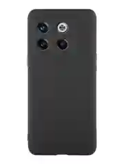 Черный чехол для OnePlus 10T, OnePlus Ace Pro силиконовый BROSCORP матовый, бортик- защита камер