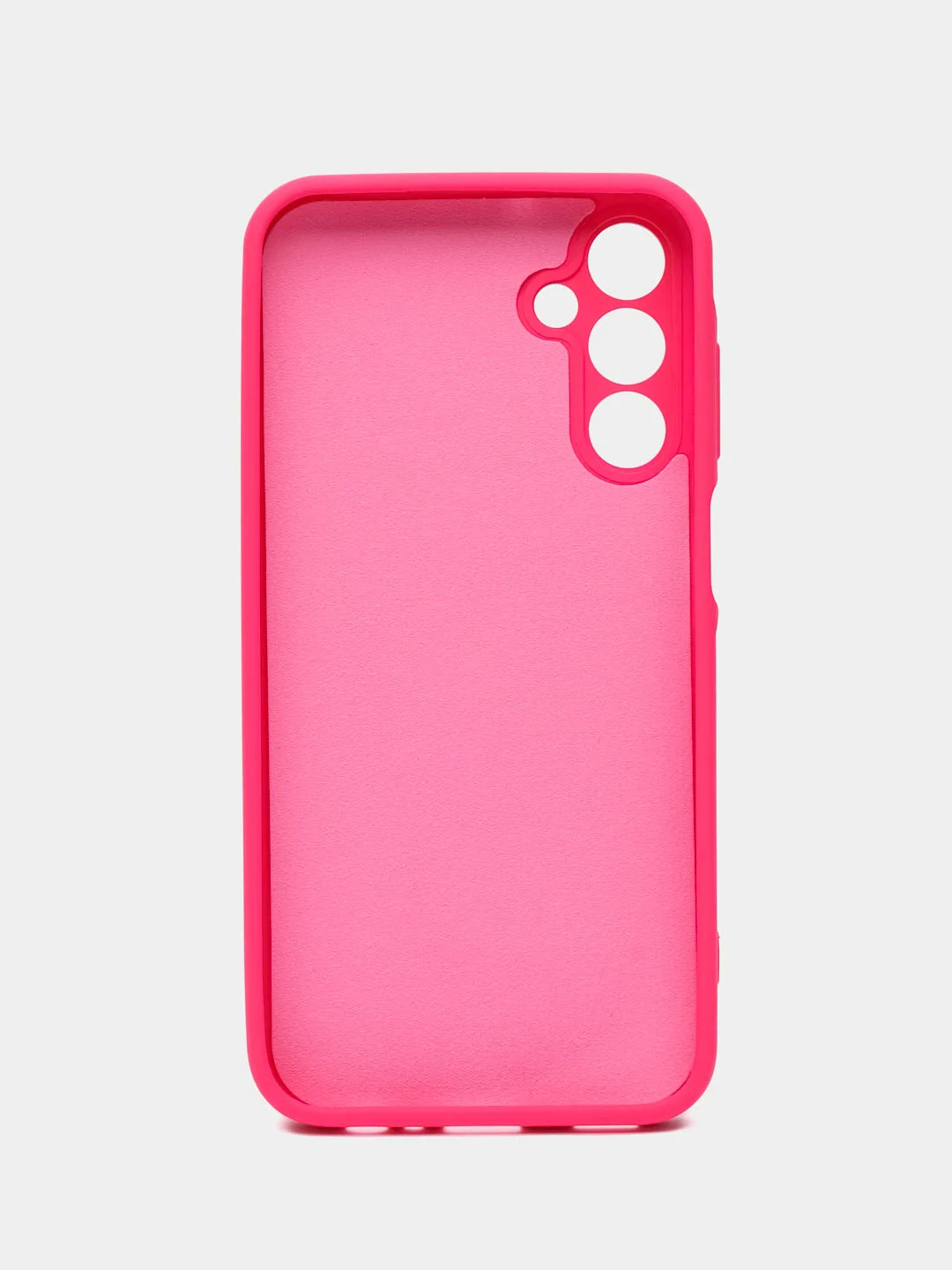 Розовый чехол Silicone Cover для Samsung Galaxy A15 (Самсунг Галакси А15), силиконовый