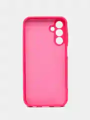 Розовый чехол Silicone Cover для Samsung Galaxy A15 (Самсунг Галакси А15), силиконовый