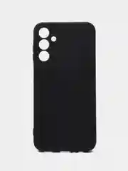 Тёмно-серый чехол Samsung Galaxy A15 / Самсунг Галакси А15, черный, силиконовый