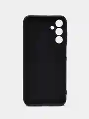 Тёмно-серый чехол Samsung Galaxy A15 / Самсунг Галакси А15, черный, силиконовый