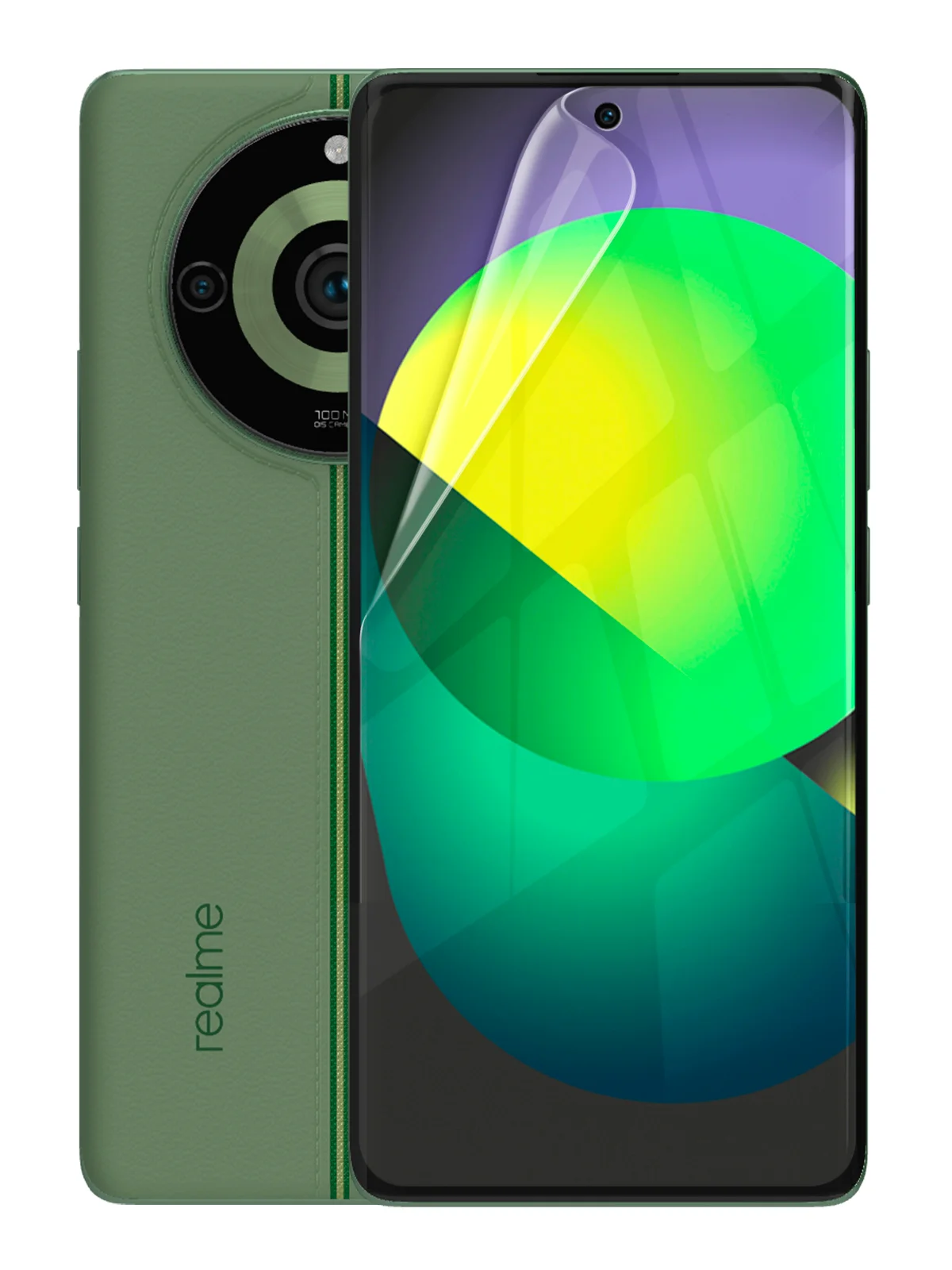 Прозрачный защитная плёнка 1-2шт для Realme 12 Pro/ 12 Pro+/ 11 Pro/ 11 Pro+ 5G гидрогелевая BROSCORP