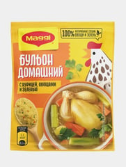 Бульон Maggi Домашний с курицей, овощами и зеленью, 100г