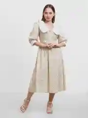 Бежевый платье женское летнее