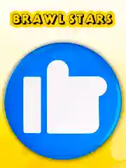 Аметистовый значок Brawl Stars
