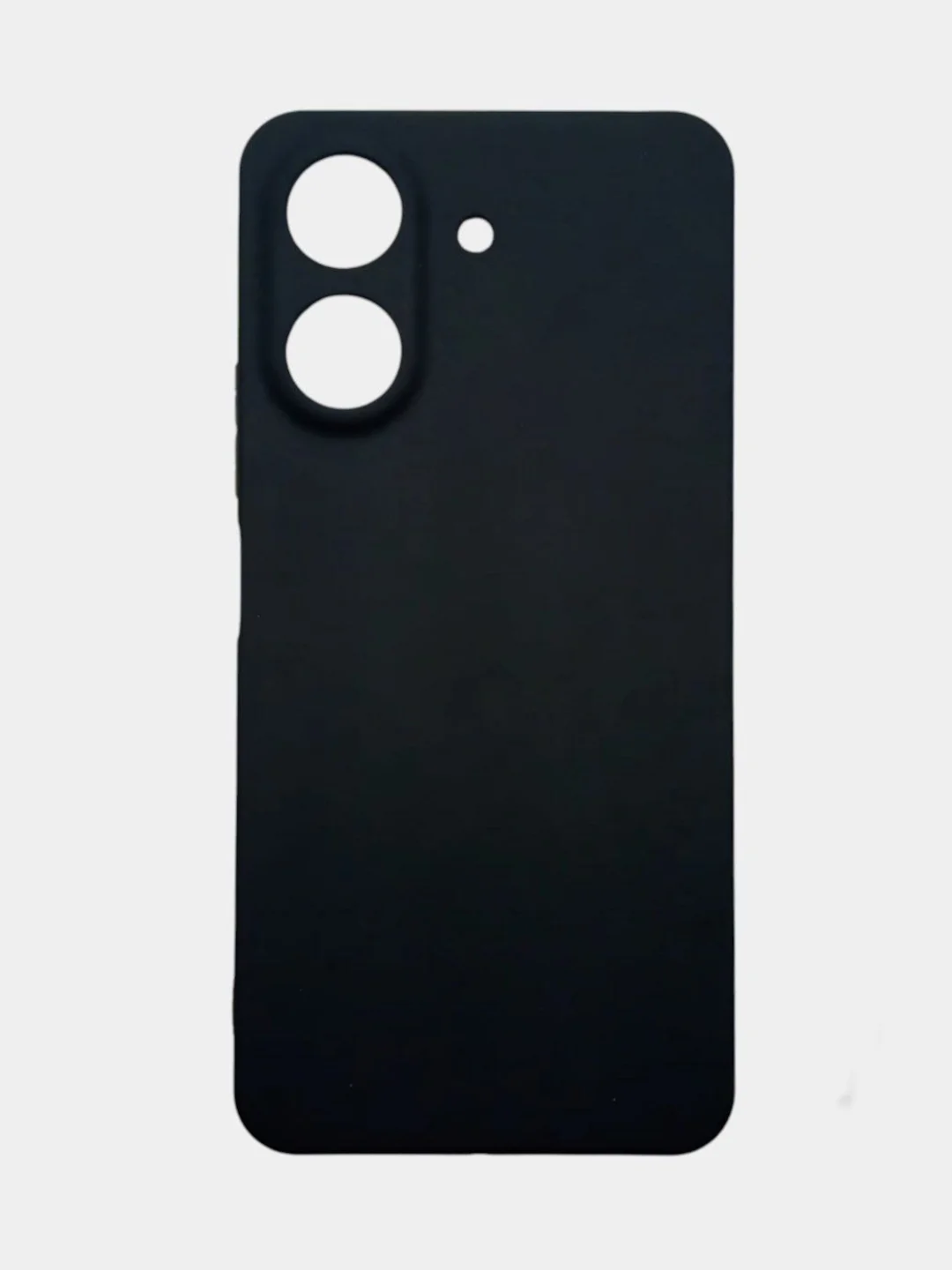 Черный чехол Xiaomi Redmi 13C / Poco C65 / Сяоми Редми 13С / Поко С65, черный, силиконовый