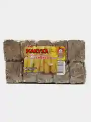 Оливковый макуха рыболовная из жмыха подсолнечника в брикетах  320 г, 10 штук