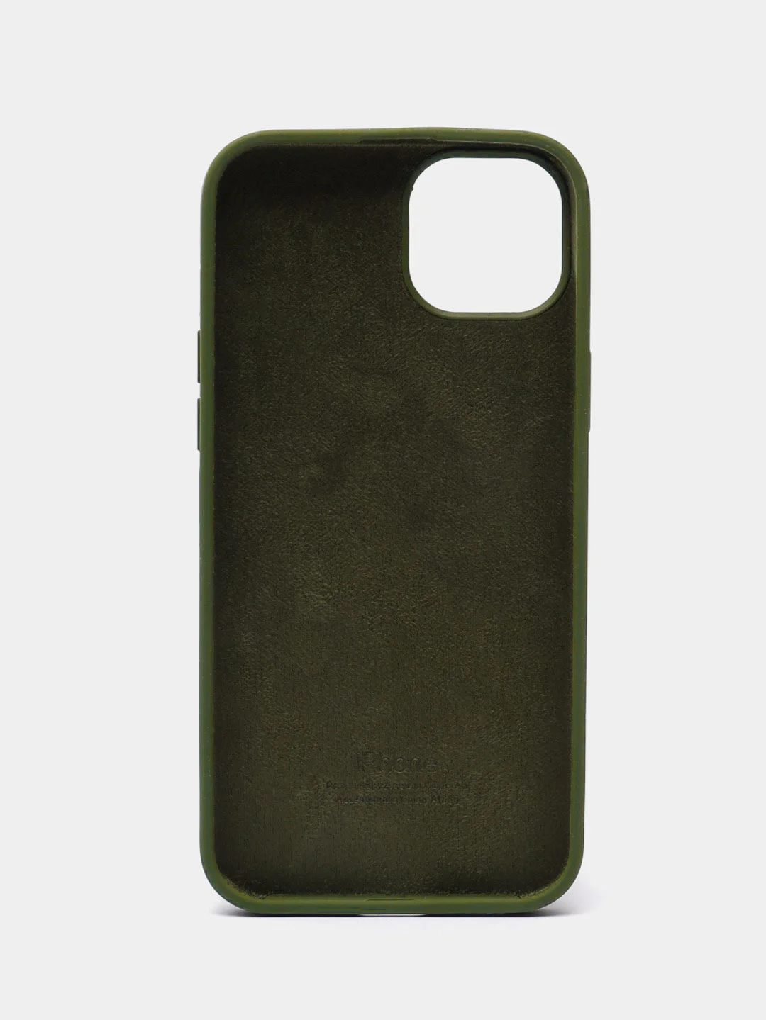 Тёмно-зелёный чехол Silicone Case ( Чехол силиконовый ) для iPhone 15, 15 Pro, 15 Pro Max, 15 Plus