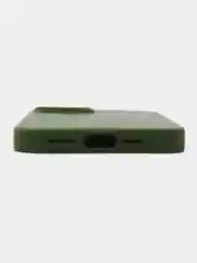 Тёмно-зелёный чехол Silicone Case ( Чехол силиконовый ) для iPhone 15, 15 Pro, 15 Pro Max, 15 Plus