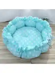 Бирюзовый лежанка для кошек и собак