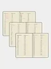 Еженедельник датированный 2025 Brauberg, планер, планинг, записная книжка А4