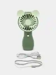 Лайм портативный мини вентилятор, ручной, настольный USB