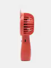 Пастельно-коралловый портативный мини вентилятор, ручной, настольный USB