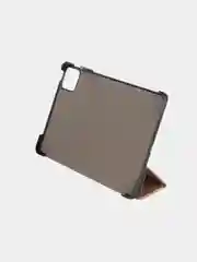 Золотой чехол-книжка для планшета Xiaomi Pad 6, 6 Pro, 6 Max из экокожи КАРТОФАН,функция подставки