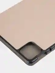 Золотой чехол-книжка для планшета Xiaomi Pad 6, 6 Pro, 6 Max из экокожи КАРТОФАН,функция подставки