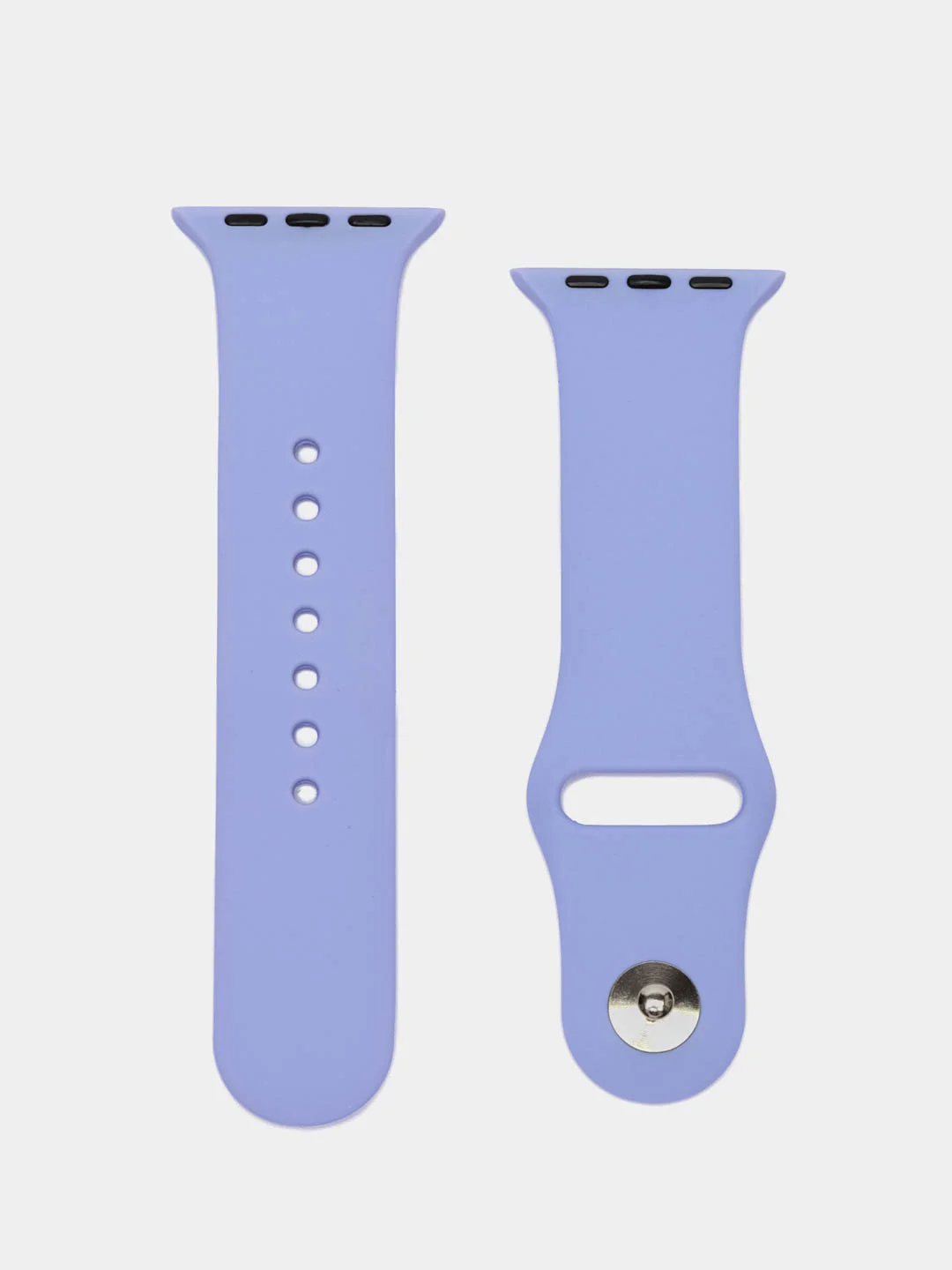 Аметистовый силиконовый ремешок для часов Apple Watch 1-7
