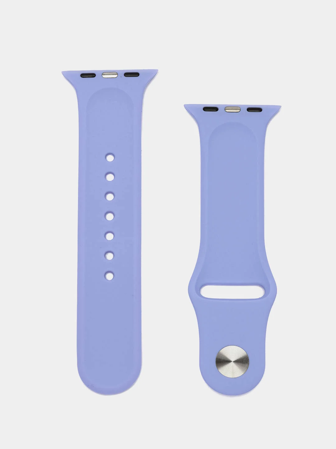 Аметистовый силиконовый ремешок для часов Apple Watch 1-7