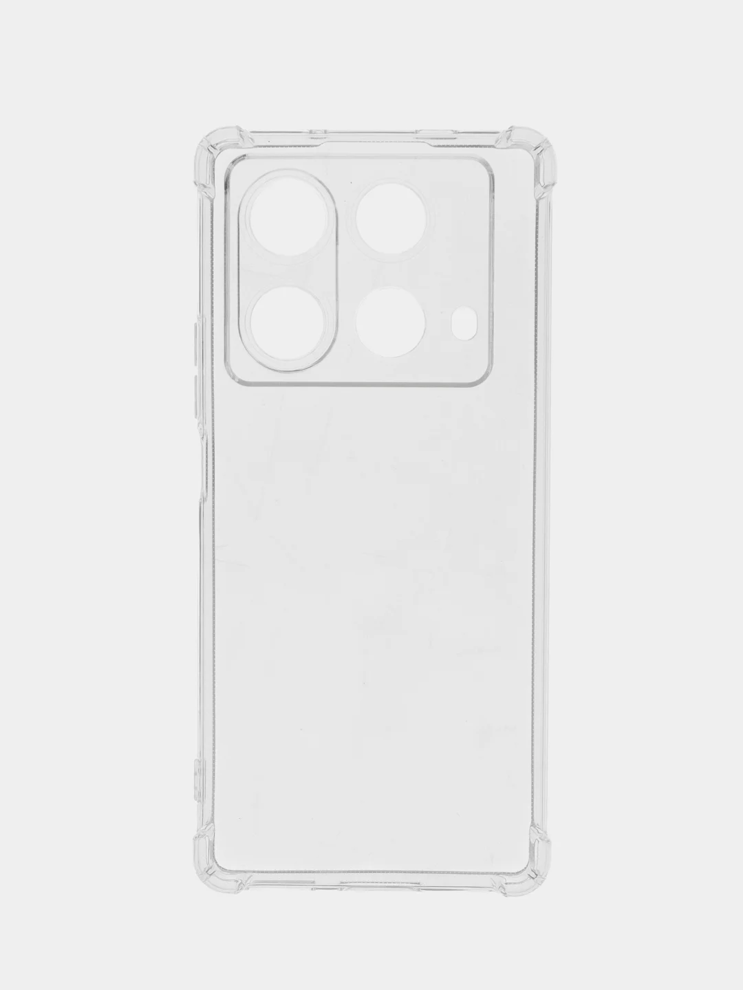 Прозрачный чехол для Infinix Note 40 4G (Инфиникс Нот 40 4 Джи),черный