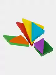 Головоломка Brauberg Kids, для детей деревянная Танграм от 3 лет, пазлы для малышей магнит