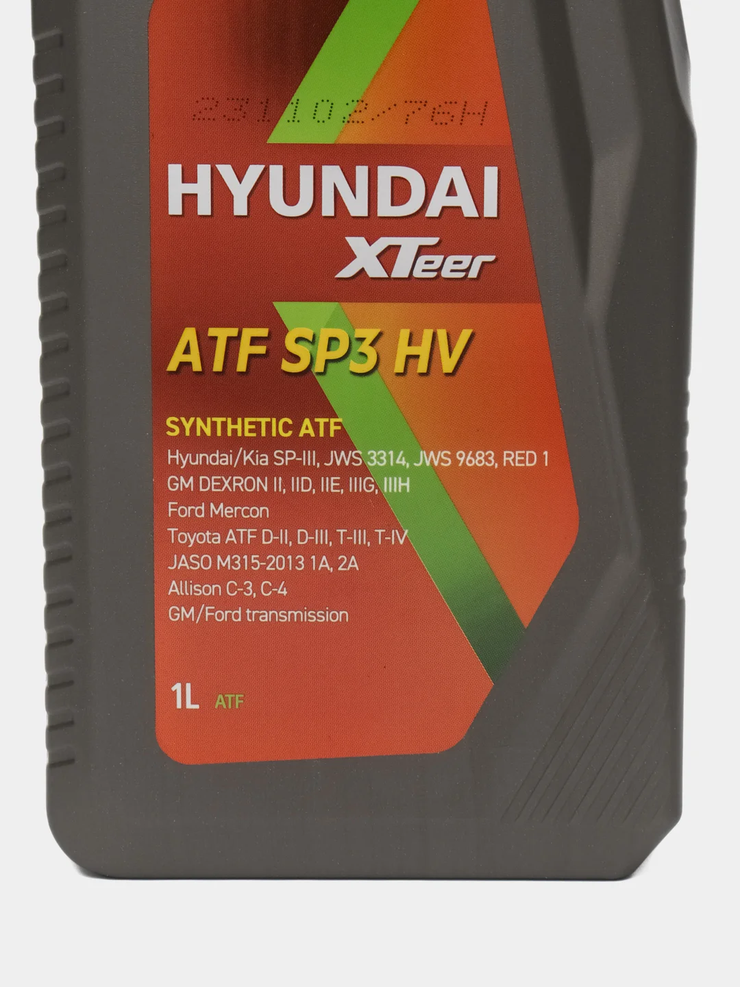 Масло трансмиссионное HYUNDAI XTeer ATF SP3 HV (1л) Арт. 1011415