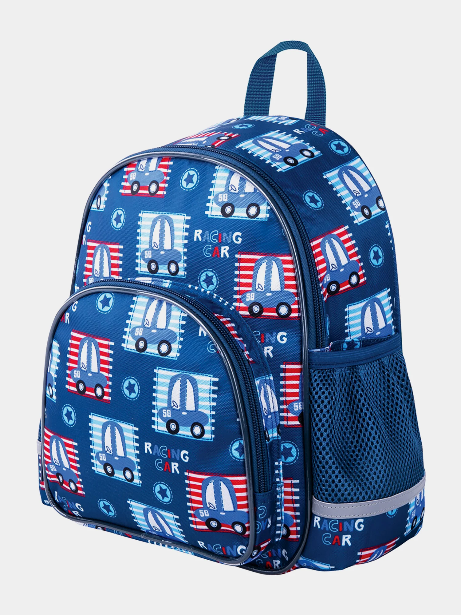 Рюкзак детский Brauberg Kids Play, для мальчика, 1 отделение, 3 кармана, 29 х 23 х 12 см