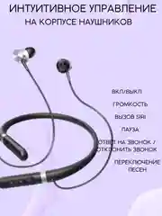 Беспроводные спортивные блютуз наушники для бега и спорта, наушники с микрофоном, гарнитура