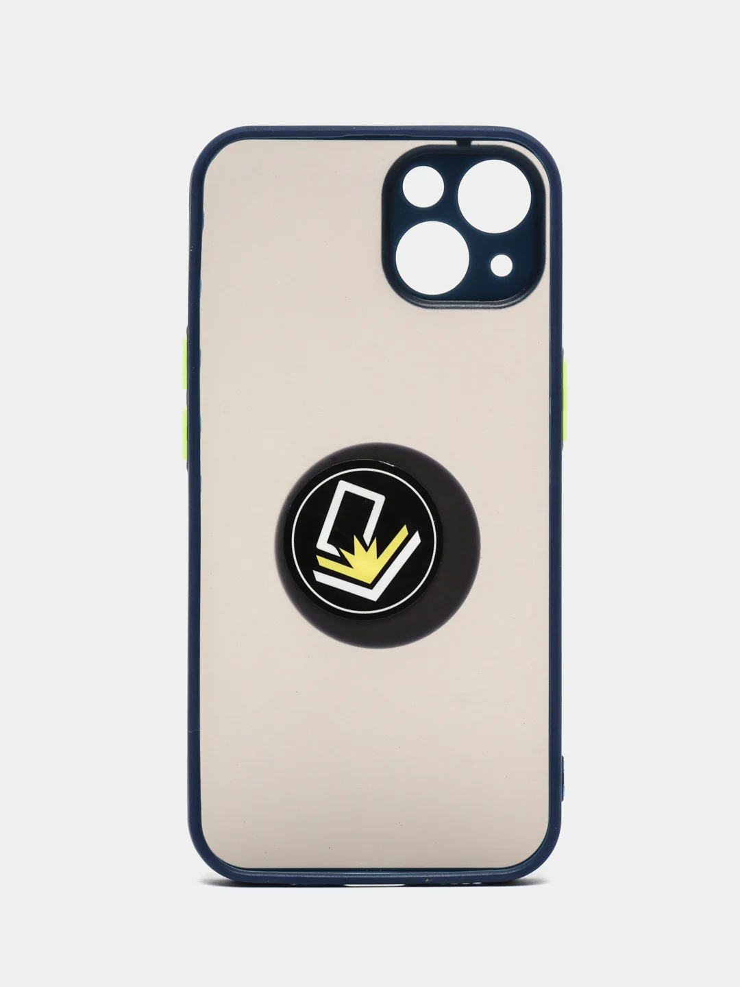 Синий чехол с кольцом для iPhone 12 Pro / 12 Pro Max / 13